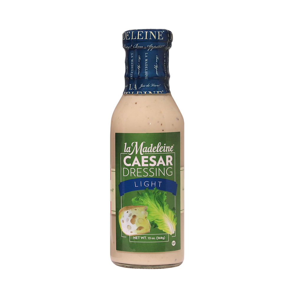 Caesar Dressing Light (13 oz) – La Madeleine Retail